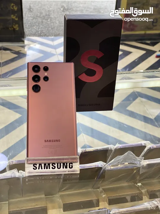 Samsung s22 ultra 256 used ////// سامسونج اس 22 الترا 256 جيجا مستعمل وكالة عربي اصلي مع الكرتونة