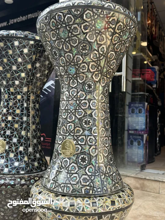 طبله جوهره الفن الصدف الازرق اعلى جوده وأعلى صنف