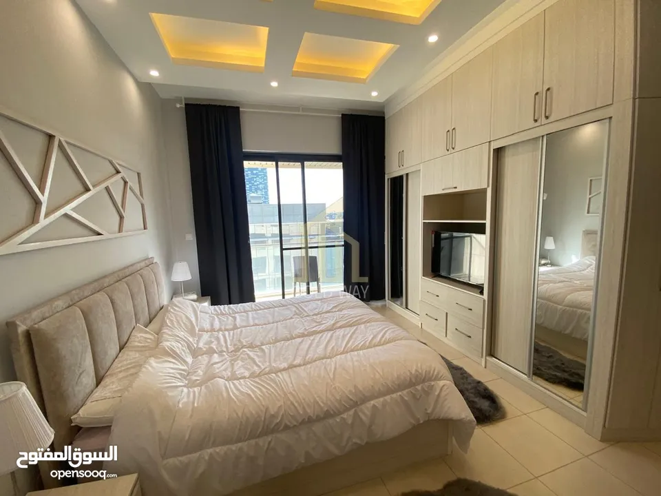شقة مميزة طابق ثامن 140م في أجمل مناطق أبراج داماك (العبدلي)/ ref 5009
