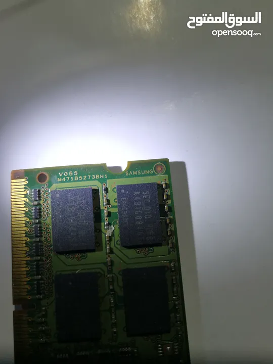 حبيتين رام لابتوب Ram DDR3 1600MHz للبيع (2GB+2GB)