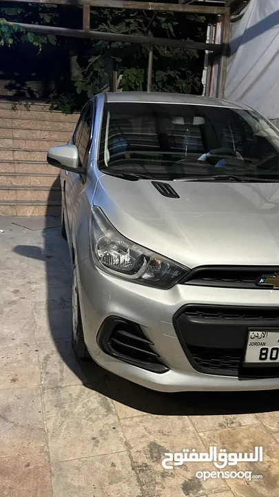 شفر سبارك 2017  فحص كامل أوتوماتيكي لون فضي 1400cc cvt gearbox