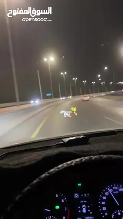 See car speed on glass
