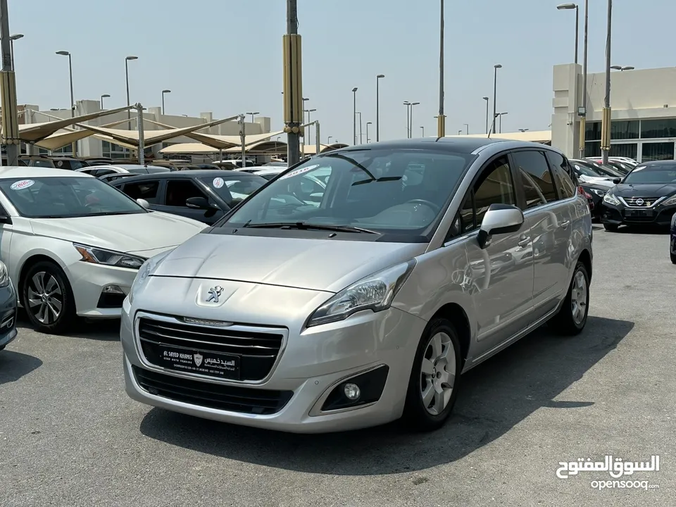 PEUGEOT 5008 GT LINE GCC EXCELLENT CONDITION WITHOUT ACCIDENT