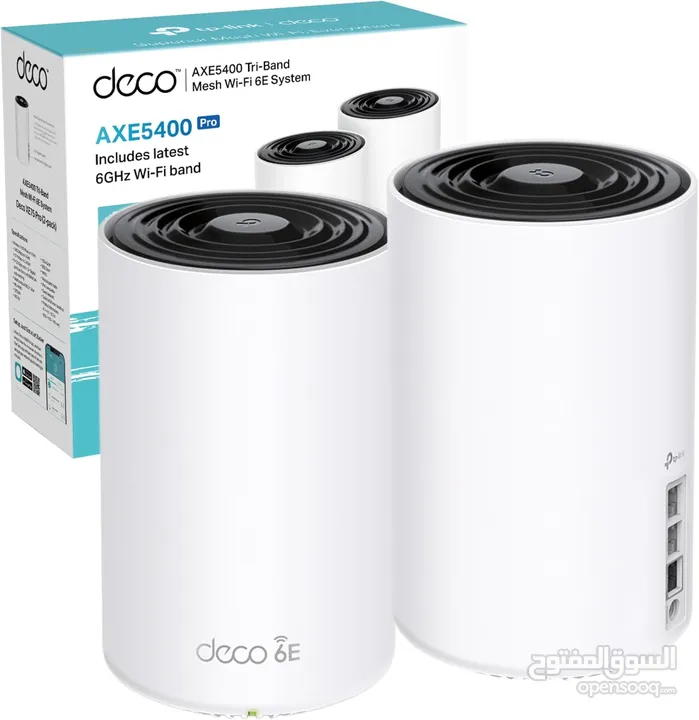 Tp-Link Deco XE75 Pro  AXE5400 Tri-band Mesh Wi-Fi 6E System