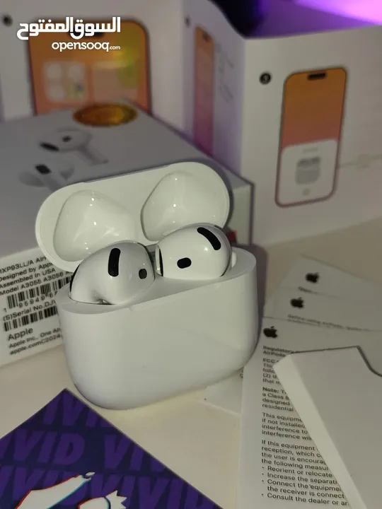 سماعة بتنسيك همومك اكتشف قوة الأداء مع سماعات AirPods 4.. الجيل الرابع والاحدث من سماعات ايربودز