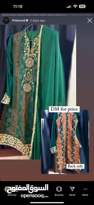Selling preloved dress