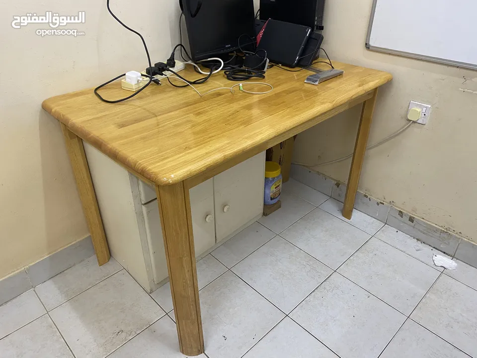 Office table and 2 chairs