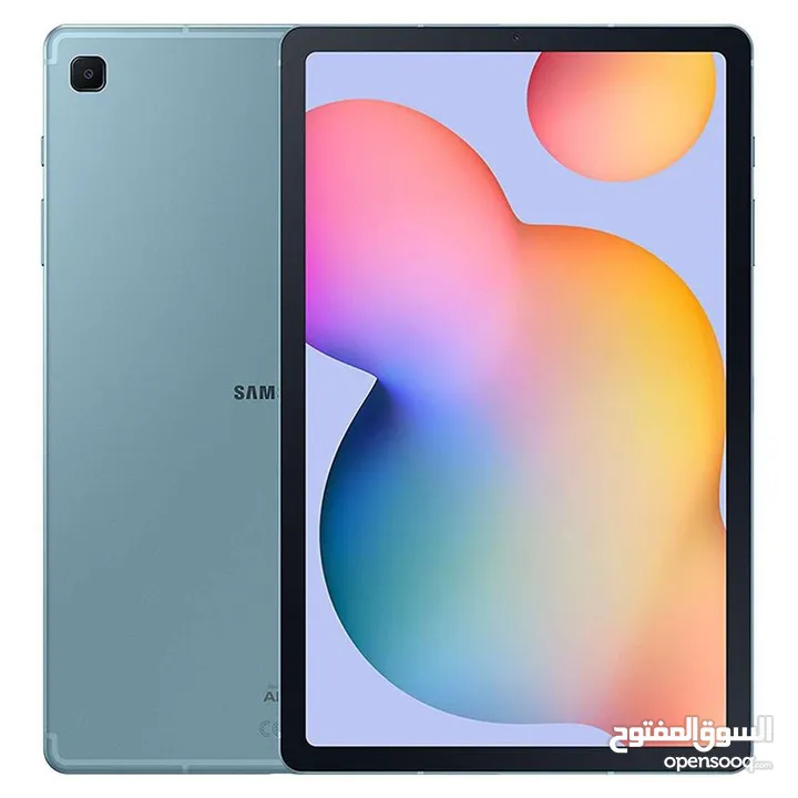 تاب سامسونغ اس 6 لايت مع القلم مستعمل بحالة جيدة بدون اي كسر used Samsung tab s6 light very good co