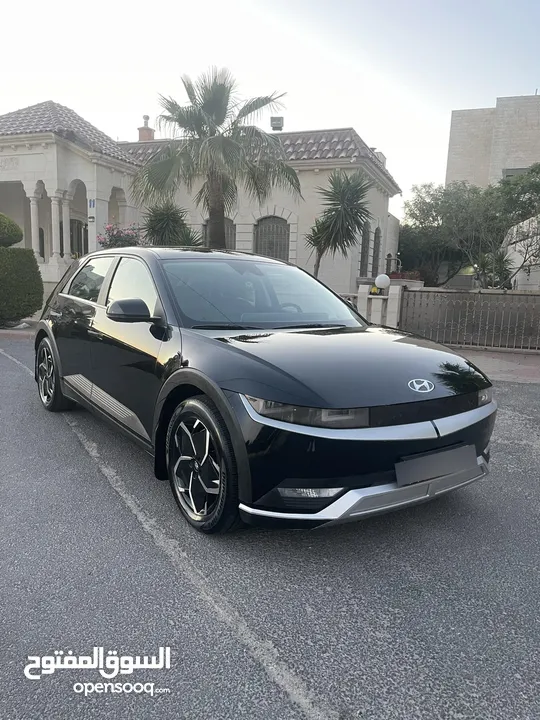 هيونداي ايونيك 5 2022 كهربا فحص كامل وارد كوريا  عداد قليل تقطع 500 بالشحنة البطارية  بحالة الوكالة