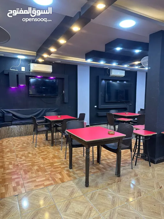 مقهى شعبي  للبيع مع جميع معداتو
