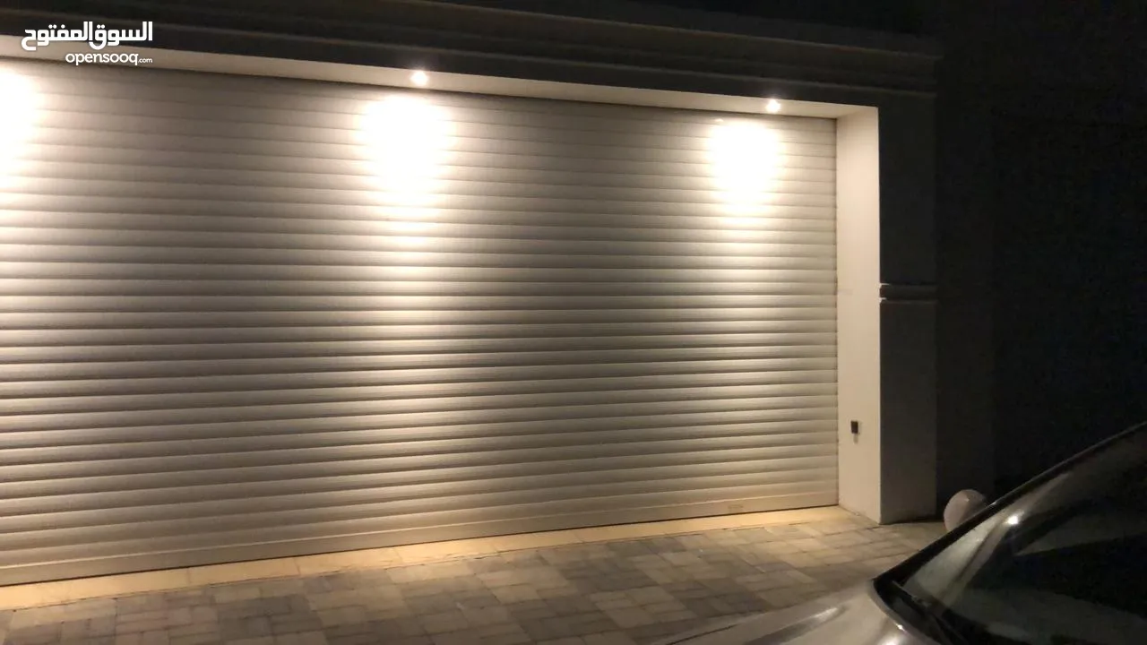 Automatic aluminum rolling shutter