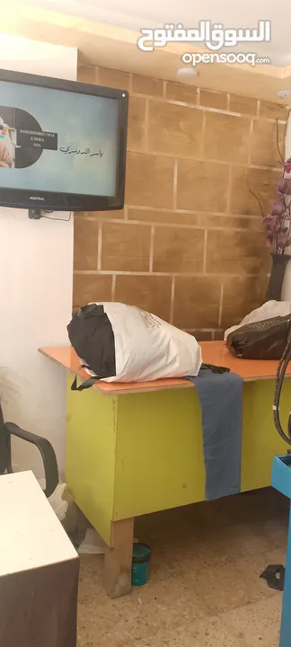 محل دراي كلين ومخيطه للبيع