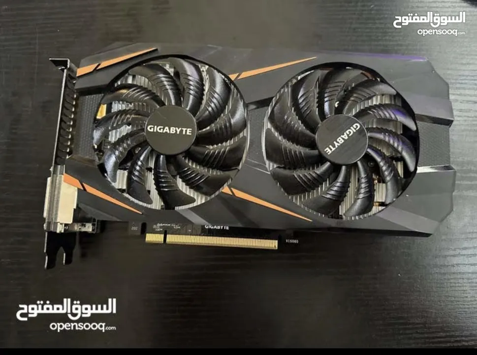 كرت شاشة gtx1060 6 g مستعمل بحالة جيدة