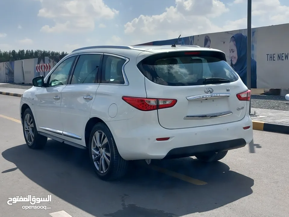 انفينيتي QX60  2014  خليجي فل ابشن جاهزه للتسجيل والاستخدام