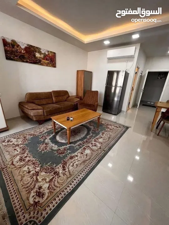 استوديو مفروش للايجار قرب دوار الساعه