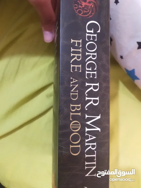 كتاب fire and blood اوريجينال كوبي