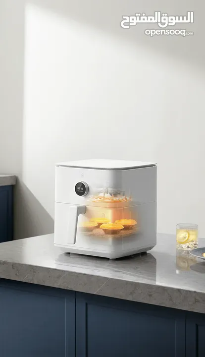 XIAOMI SMART AIR FRYER 6.5L NEW///جديد من شاومي اير فراير المميزة بأفضل سعر