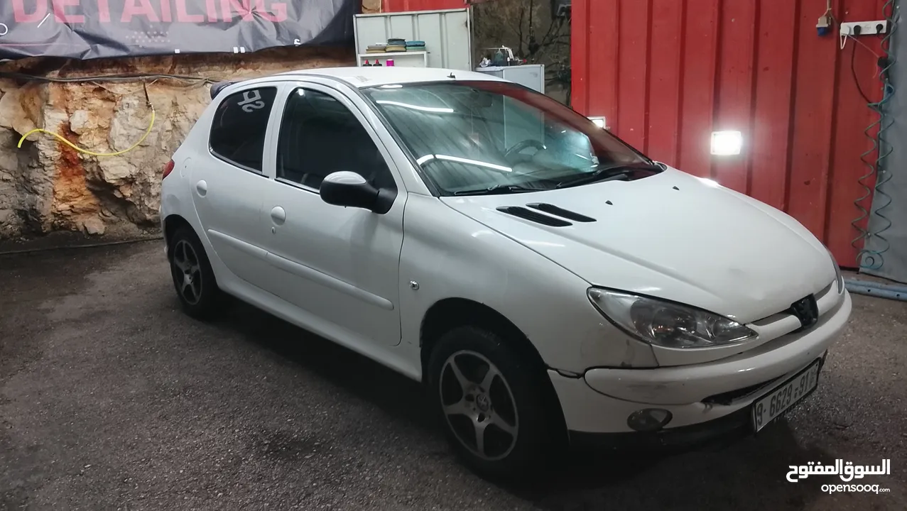 بيجو206 مرخصة جديد