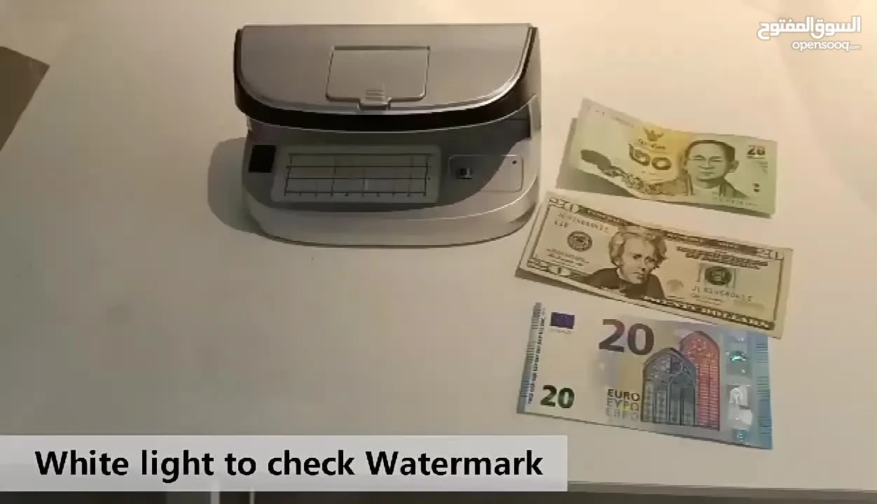 جهاز كاشف كاشف الاموال الاوراق النقديه العملة المزوره المزيفه كاشف عمله مزوره عملة