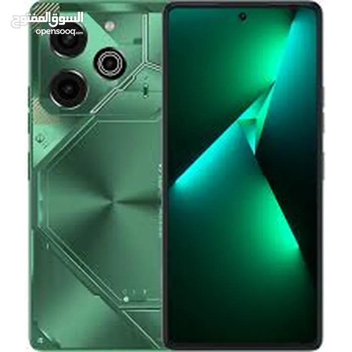 Tecno pova 6 pro 5g مستعمل بحالة ممتازة شبه الوكالة مع كامل ملحقاته السعر قابل للتفاوض