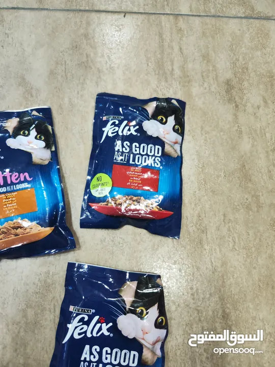 "ويت فود فليكس" (Whiskas Food Flex) الأصلي:  "ويت فود فليكس": المستورد حديثا