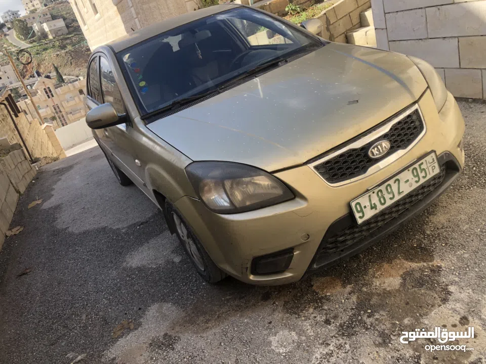 كيا ريو 2010  اتوماتيك اصل اجار