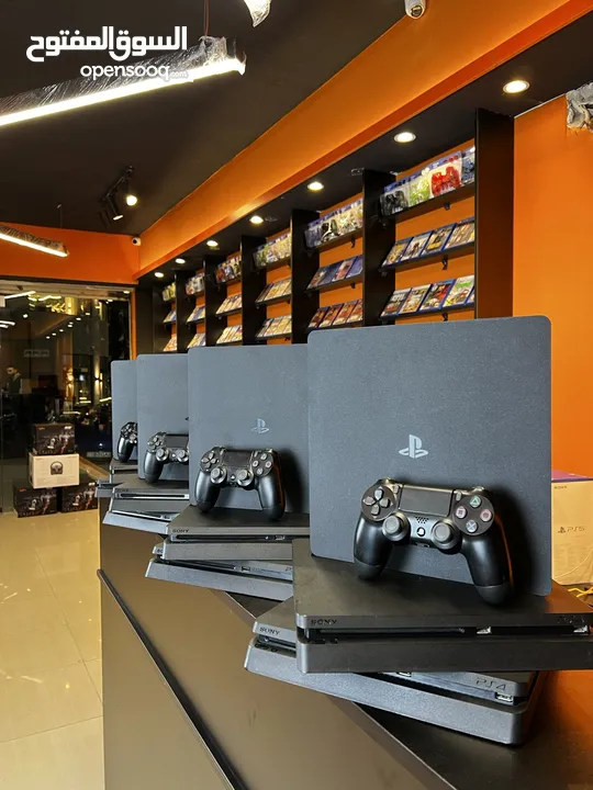 Ps4. Ps4 slim. Ps4 fat. بلايستيشن. بلايستيشن 4. بلايستيشن للبيع. PlayStation. مكفول سنه
