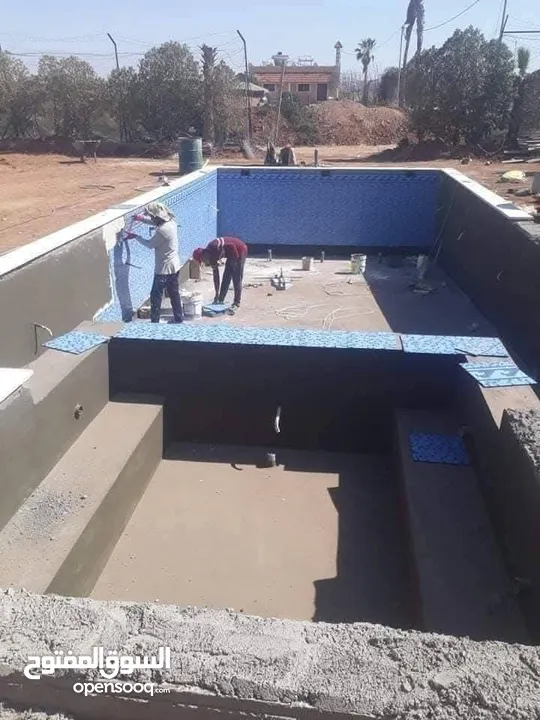 برك سباحة بأفضل المواصفات