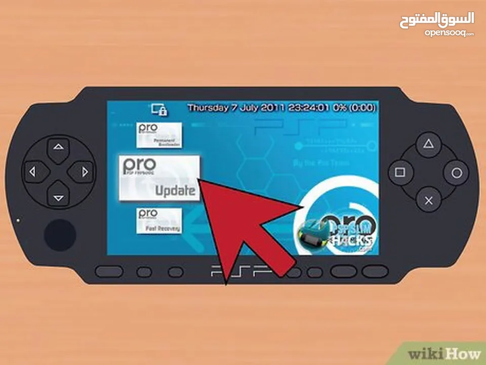 سوني بلايستشن محمول PSP GO معدل فل ألعاب Playstation Go