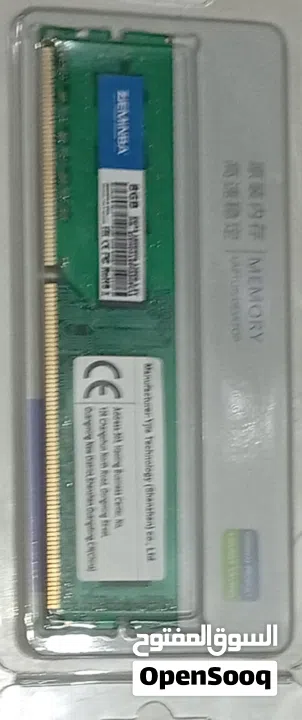 memory laptop/desktop 8gb (عرض خاص لحق) ddr3 1600hhz 12800 1.5 .........................