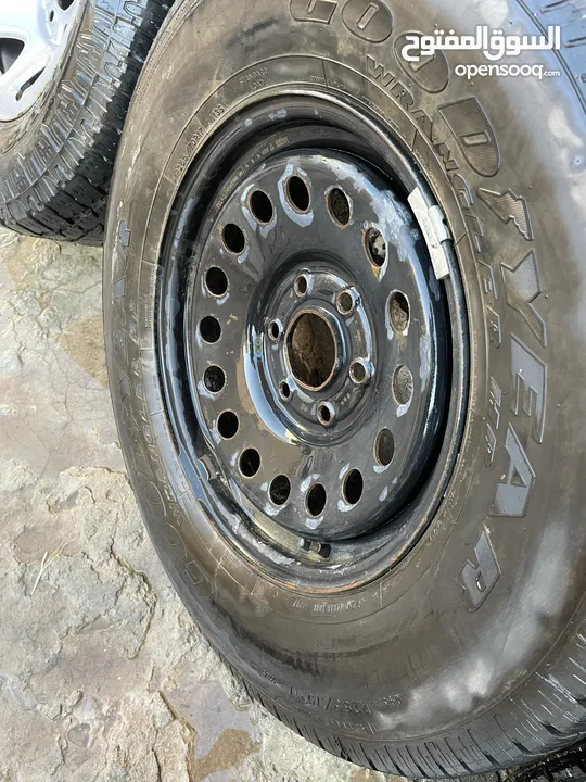 3 قومات 17 شفرليت سلفارادو 265/70R17