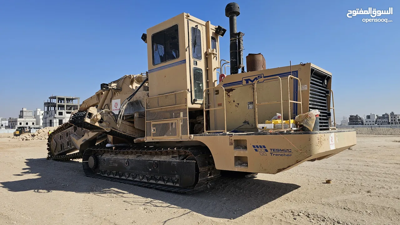 TESMEC Trencher M5: Construction site: Heavy Equipment