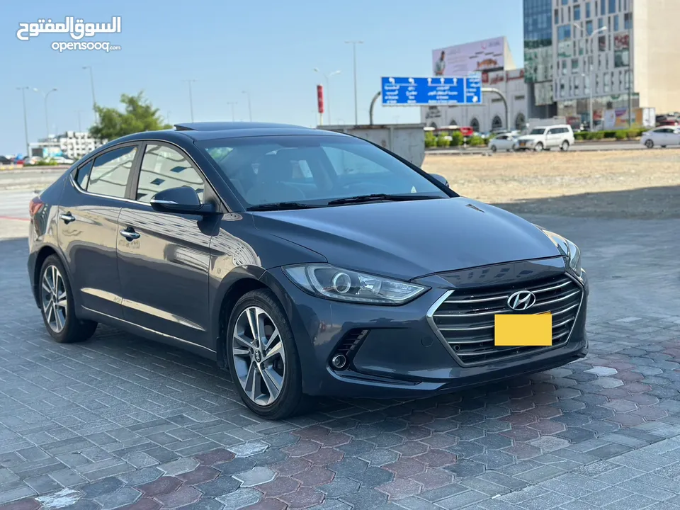 Hyundai Elantra 2017 oman car 118000 km only