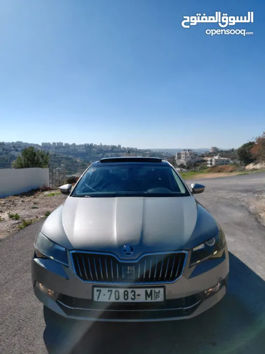 سكودا سوبيرب 4 /4 280 حصان فل فل بانوراما اصتطفاف ذاتي ايد اولا تامين وترخيص شامل لسنه