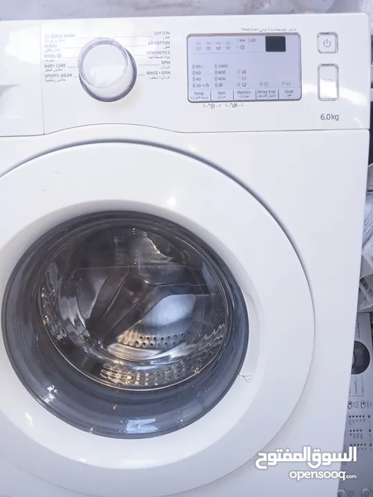 Front door 6kg Samsung washing machine for sale with warranty free delivery free Installation