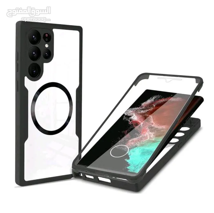 كفرات وشاشات حماية GALAXY S22 ULTRA S23 ULTRA  CASE AND COVER SCREEN PROTECTOR FILM OR GLASS