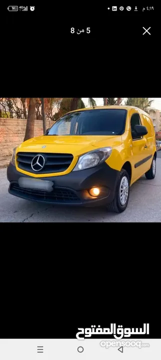 فان مرسيدس سيتان 2019 اوتوماتيك وارد و صيانة الوكاله غرغور ماتور 1200CC (( تيربو بنزين )) السعر.6700