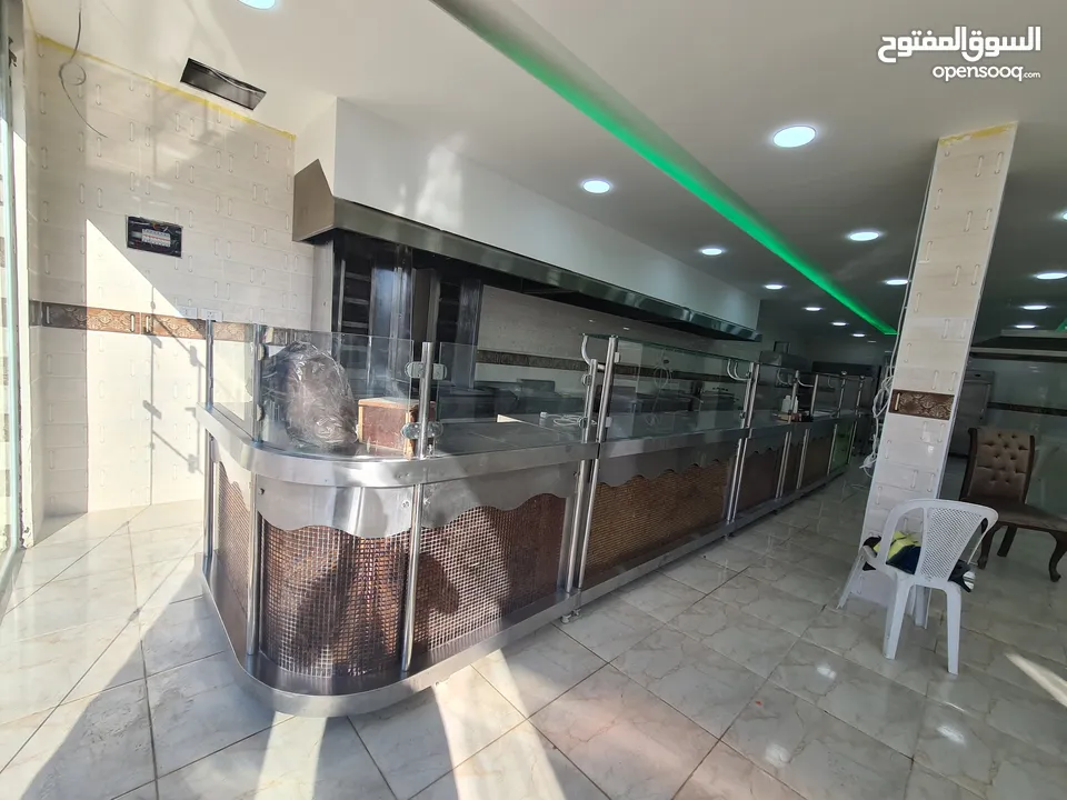عدة مطعم كاملة للبيع ستانلس طبي كلها للبيع كامل او متفرق