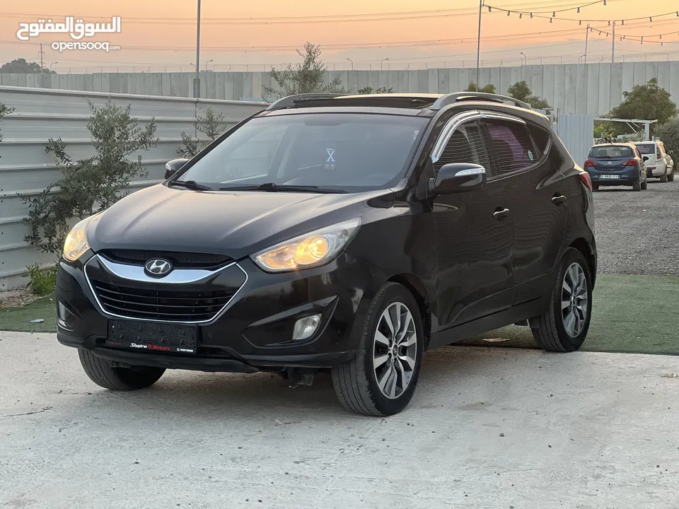 هونداي توسان 2013 مطور 2000 ديزل جير اتوماتيك فل الفل اضافات بنوراماااااا بسعررررر 59500 كاش فقط