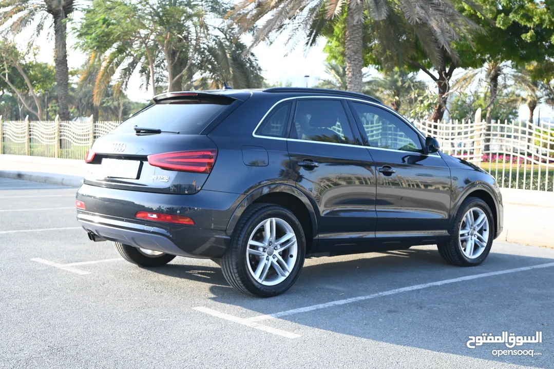 0% DP - FSH - ACCIDENT FREE - AUDI Q3 S-LINE 2.0TC 2015 - 2 KEYS - GCC