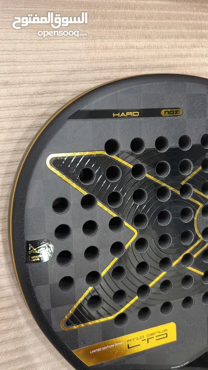 NOX AT10 genius 18K 2025 LIMITED    Padel مضرب بادل مستعمل مرة واحدةEDITION