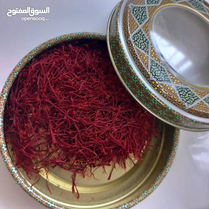 الزعفران الإيراني الذهب الاحمر  للبيع