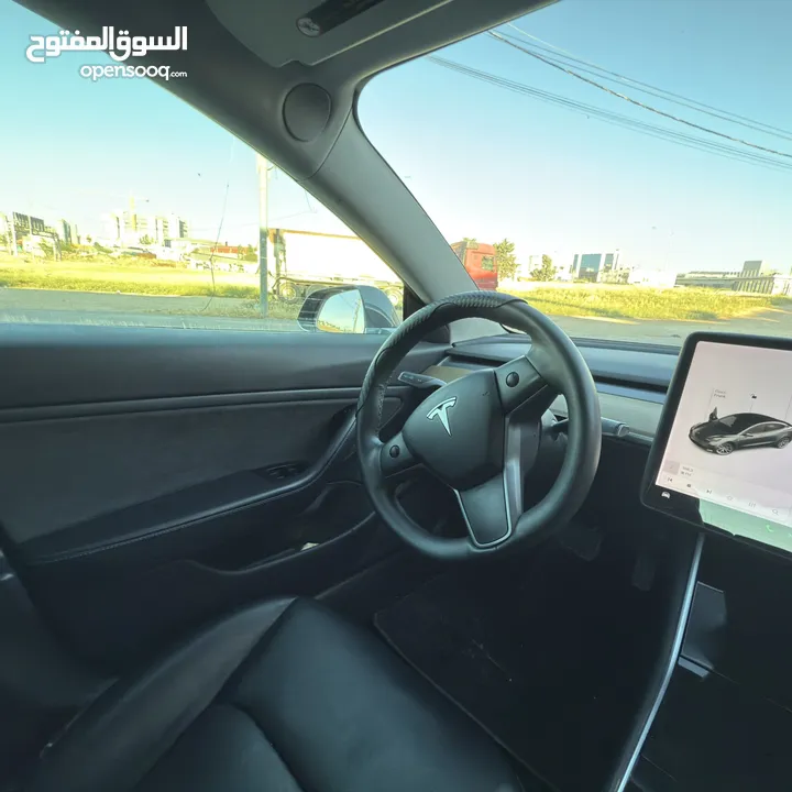 تيسلا 3 موديل 2020 long range لون فيراني دفع رباعي بحالة الوكاله السعر 17250