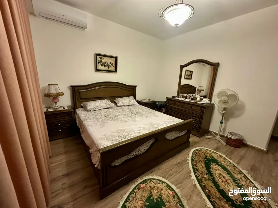 Furnished 3 Bedroom Classic Apartment for Annual Rent Near (UNHCR) شقة مؤثثة 160 متر للإيجار السنوي