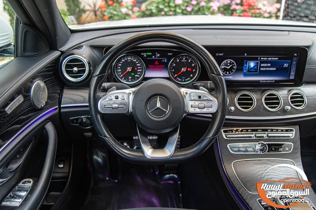 Mercedes E200 Amg kit 2020 Mild hybrid   يمكن التمويل بالتعاون مع المؤسسات المعتمدة