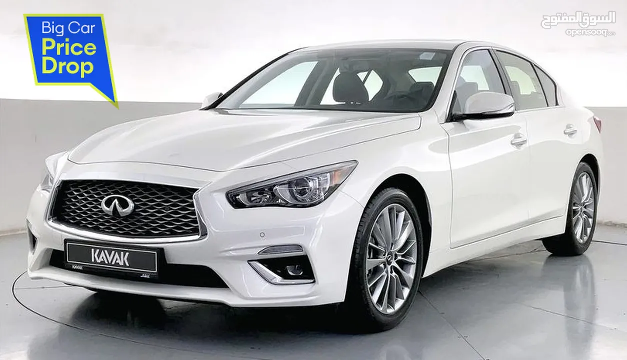 2024 Infiniti Q50 Premium / Luxe  • 0 down payment • Manufacturer warranty till 26-Feb-2029 •