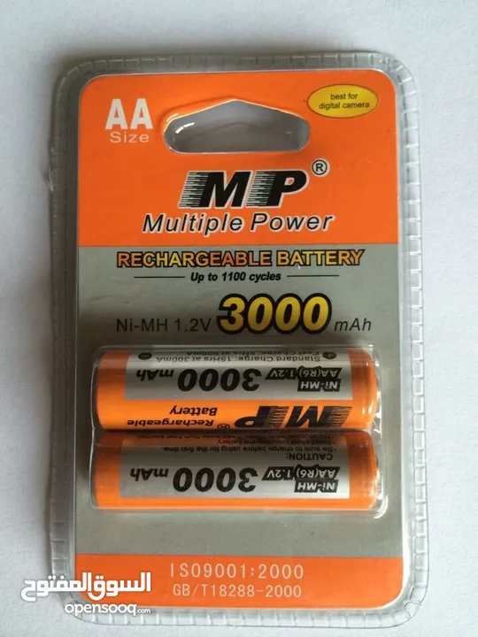 بطاريات شحن قياس  Rechargeable Battery AA