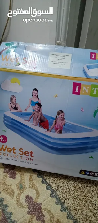 مسبح اطفال مستعمل مرة واحدة
