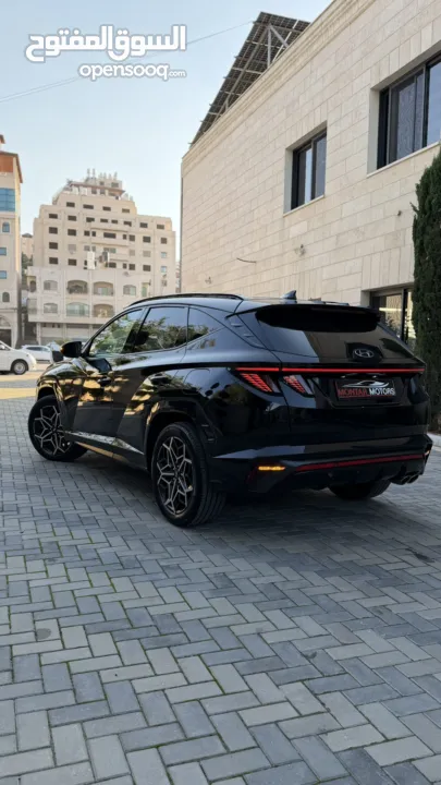 هونداي توسان NLine ترخيص 2022 محرك 1600 هايبرد plug in/يقطع على الشحنه 65 كيلو متر 271 حصان