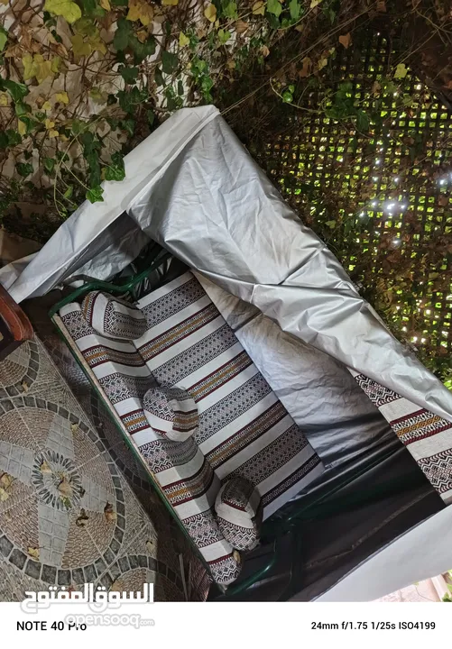 كفرات وتر بروف لحماية الرتان والمراجيح والكراسي وعش البلبل والجلسات الخارجية والباربيكيو